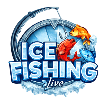 Ice Fishing jääkalastusteemainen kolikkopeli talvisin bonusominaisuuksin